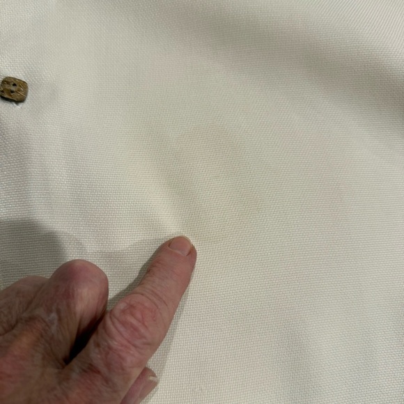 Caribbean Silk Blend Shirt Ivory Cocktail Embroidery Hawaiian Beach Men’s XXL - Picture 13 of 13